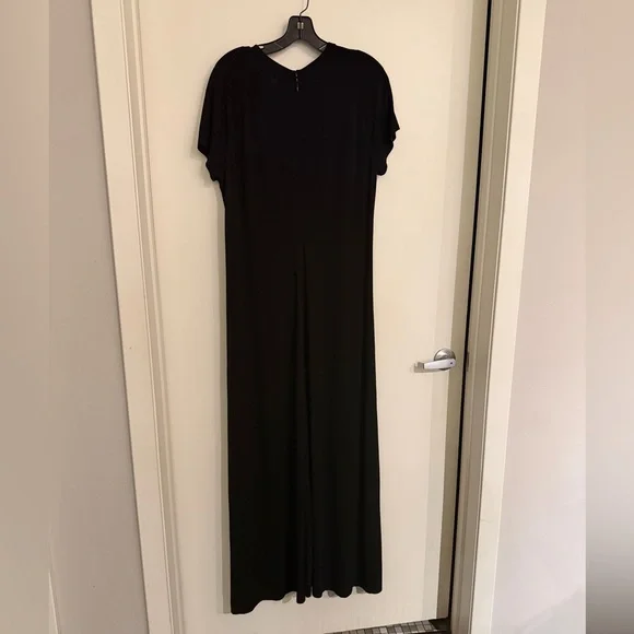 long jersey dress Stephen Burrows Black Jersey Dress With Colorful Sleeves – Moore Vintage  Archive